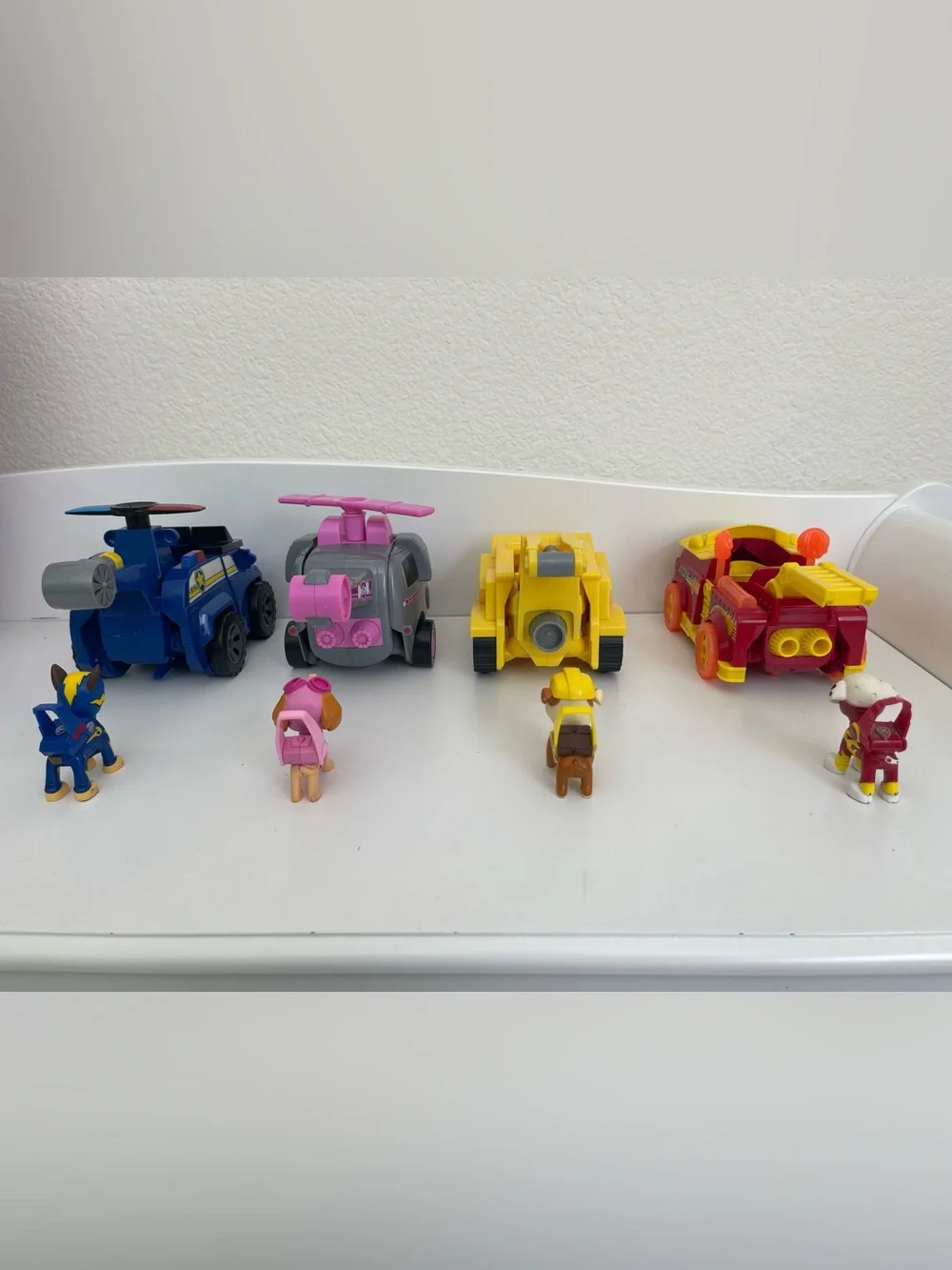 Paw Patrol Flip and Fly Chase, Skye, Rubble and Marshall Set